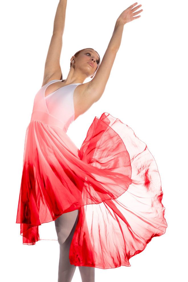 Just Ballet Cerise lyrical dress